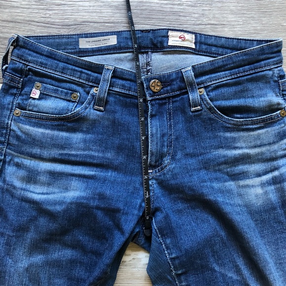 AG Adriano Goldschmied The Legging Ankle Super Skinny Ankle Medium Wash Denim - Picture 13 of 15